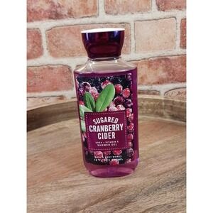 Bath & Body Works Sugared Cranberry Cider Shower Gel - Purple and Green